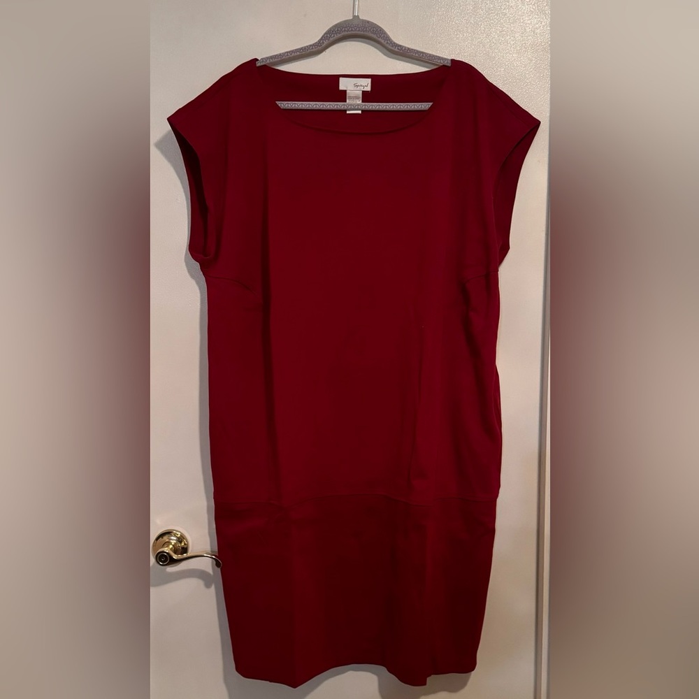 Maroon dress